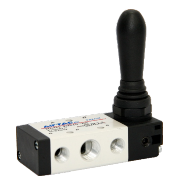 4H230C08T AIRTAC VALVE, 4H2 SERIES, 1/4"NPT<BR>4 WAY 3 POSITION BLOCKED CENTER DETENTED